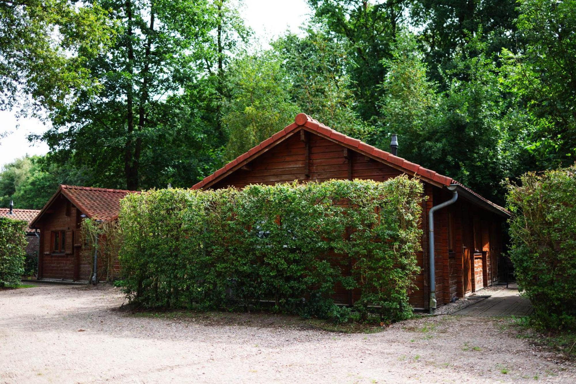 Sfeervolle Blokhut Met Fijne Buitenruimte @ Veluwe Epe Exterior photo